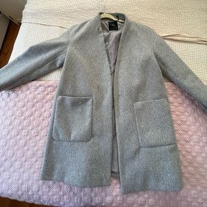 Zara gray outerwear light jacket